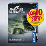 KOSMOS 695132 - Adventure Games - Die Monochrome AG. Entdeckt die Story Kooperatives Gesellschaftsspiel