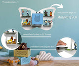 Tonie Box Regal, Regal für Kinder Sammelset Schmetterling - Tonie Toniebox Zubehör - Geeignet für über 32 Tonies - Magnetisch beliebig fixierbar