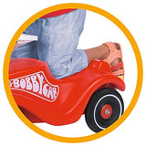 BIG - Bobby Car Classic - Kinderfahrzeug für Jungen und Mädchen, klassisches Rutschfahrzeug belastbar bis 50 kg, für Kinder ab 1 Jahr, rot