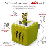 Toniebox Starterset in Grün: Toniebox + Kreativ-Tonie - Der tragbare Lautsprecher für Tonies Hörfiguren und Kreativ Tonies - Für Kinder ab 3 Jahren - DEUTSCH