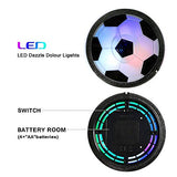 Baztoy Air Power Fußball Hover Power Ball Indoor Fußball mit LED Beleuchtung, Perfekt zum Spielen in Innenräumen ohne Möbel oder Wände zu beschädigen