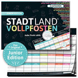 DENKRIESEN - Stadt Land VOLLPFOSTEN® - JUNIOR Edition - Für Kinder und Jugendliche