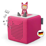 Toniebox Starterset in Pink: Toniebox + Kreativ-Tonie - Der tragbare Lautsprecher für Tonies Hörfiguren und Kreativ Tonies - Für Kinder ab 3 Jahren - DEUTSCH