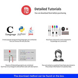 Freenove RFID Starter Kit für Raspberry Pi 4 B 3 B+, 423 Seiten Ausführliche Anleitungen, Python C Java, 204 Elemente, 53 Projekte, Lernen Sie Elektronik und Programmierung, Lötfreies Steckbrett