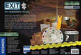 KOSMOS 692094 EXIT - Das Spiel + Puzzle - Der verschollene Tempel, Level: Einsteiger, Escape Room Spiel mit Puzzle