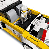 LEGO 76897 Speed Champions 1985 Audi Sport Quattro S1 Rennwagenspielzeug