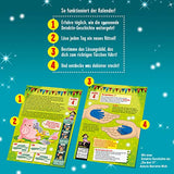 Kosmos Die drei !!! Adventskalender 2020, Lüfte das Geheimnis der wandernden Kuscheltiere, mit 24 Detektiv-Gimmicks, Spielzeug-Adventskalender für Kinder ab 8 Jahre