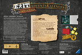 Ravensburger EXIT Adventskalender 2020 - Das gesunkene U-Boot - Ideal für Escape Room-Fans: 24 spannende Rätsel für Kinder ab 10 Jahren, Jugendliche und Erwachsene