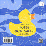 Malen nach Zahlen ab 5 Jahre. Malbuch