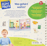 Was gehört wohin?: Mein großes Spielbuch mit 22 Magnetteilen. Ab 24 Monaten (ministeps Bücher)