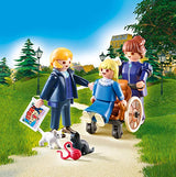 PLAYMOBIL 70258 Heidi Clara mit Vater und Fräulein Rottenmeier, bunt