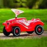 BIG - Bobby Car Classic - Kinderfahrzeug für Jungen und Mädchen, klassisches Rutschfahrzeug belastbar bis 50 kg, für Kinder ab 1 Jahr, rot