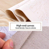 Fuumuui DIY Malen Nach Zahlen, DIY Digitale Leinwand Ölgemälde Geschenk-Big Ben 16 x 20 Zoll