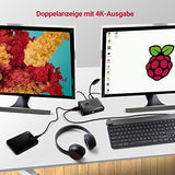 LABISTS Raspberry Pi 4 Model B 4 GB Ultimatives Kit mit 32GB Class10 Micro SD-Karte, 5,1V 3,0A USB-C EIN/Aus-Schaltnetzteil, 3 Premium Kupfer Kühlkörper, Micro HDMI-Kabel, Premium Schwarzes Gehäuse