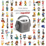 Tonie-Lauscher anthrazit grau: Kinder Kopfhörer passend zur Toniebox