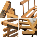 BAMBINIWELT Kombi-Angebot Holz-Schlitten mit Rückenlehne & Zugseil + universaler Winterfußsack (108cm), auch geeignet für Babyschale, Kinderwagen, Buggy, aus Wolle Uni (Bordeaux)