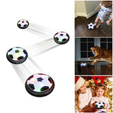 Baztoy Air Power Fußball Hover Power Ball Indoor Fußball mit LED Beleuchtung, Perfekt zum Spielen in Innenräumen ohne Möbel oder Wände zu beschädigen