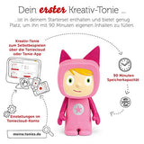Toniebox Starterset in Pink: Toniebox + Kreativ-Tonie - Der tragbare Lautsprecher für Tonies Hörfiguren und Kreativ Tonies - Für Kinder ab 3 Jahren - DEUTSCH