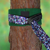 ALPIDEX Slackline Set 15 m + Baumschutz und Ratschenschutz, geeignet für Kinder, Anfänger und Fortgeschrittene