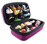 mind care essentials Transporttasche für Tonies - PINK - geeignet für Toniebox: Platz für bis zu 8 Tonie Figuren - Aufbewahrung Transport Tasche Transportbox Reisetasche Box Koffer Case