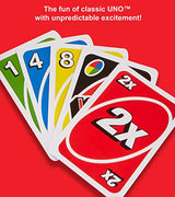 Mattel Games V9364 - UNO Extreme Kartenspiel, geeignet für 2 - 10 Spieler, Spieldauer ca. 15 Minuten, Gesellschaftsspiele und Kartenspiele ab 7 Jahren