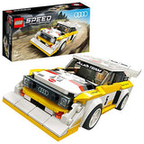 LEGO 76897 Speed Champions 1985 Audi Sport Quattro S1 Rennwagenspielzeug