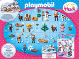 PLAYMOBIL 70260 Adventskalender Heidis Winterwelt, Ab 4 Jahren