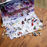 LEGO 75279 Star Wars Adventskalender 2020 Weihnachten Mini Bauset mit legendären Raumschiffen und Charakteren