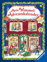 Mein Wimmel-Adventskalender: Mit 24 Pappbilderbüchern: Mit 24 Pappbilderbchern