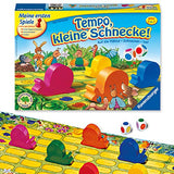 Ravensburger Kinderspiele 21420 - Tempo, kleine Schnecke! 21420 - Spiel für Kinder ab 3 Jahren