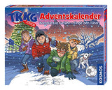 KOSMOS 630539 - TKKG Junior Adventskalender, Bolzplatz in Gefahr - Finde den Täter! 24 Gimmicks für deine Detektiv-Ausrüstung, Krimi zum Miträtseln, Spielzeug-Adventskalender ab 7 Jahre, Fußball-Thema