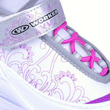 Kinder Schlittschuhe Pury Pro mit Kunstpelz verstellbar