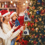 YILEEY Adventskalender zum Selber Befüllen 24 STK, DIY Adventskalender 2020 Jute Stoff Tüten mit Zahlen Aufkleber, Befüllbarer Leer Weihnachtskalender Bastelset Säckchen Set für Kinder Männer Frauen