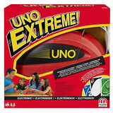 Mattel Games V9364 - UNO Extreme Kartenspiel, geeignet für 2 - 10 Spieler, Spieldauer ca. 15 Minuten, Gesellschaftsspiele und Kartenspiele ab 7 Jahren