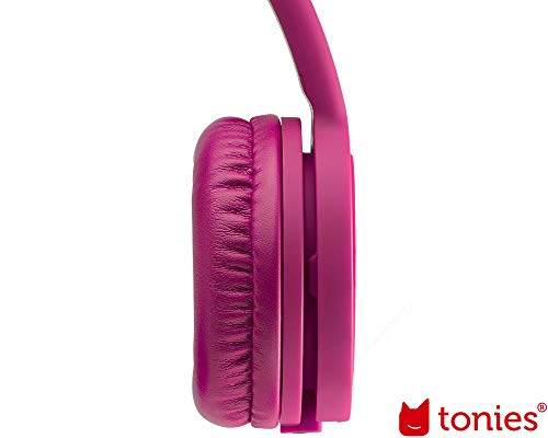 Tonie-Lauscher Beere: Kinder Kopfhörer passend zur Toniebox - Lautstärke reguliert, Abnehmbares Kabel, Größenverstellbar, Bewegliche Ohrmuscheln