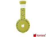 Tonie-Lauscher grün: Kinder Kopfhörer passend zur Toniebox - Lautstärke reguliert, Abnehmbares Kabel, Größenverstellbar, Bewegliche Ohrmuscheln