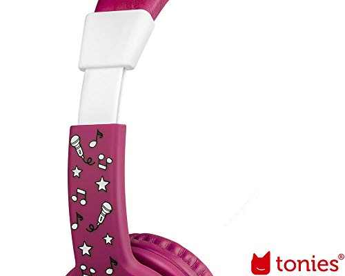 Tonie-Lauscher Beere: Kinder Kopfhörer passend zur Toniebox - Lautstärke reguliert, Abnehmbares Kabel, Größenverstellbar, Bewegliche Ohrmuscheln