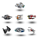 LEGO 75279 Star Wars Adventskalender 2020 Weihnachten Mini Bauset mit legendären Raumschiffen und Charakteren