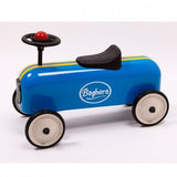 Baghera 803 - Rutscher Racer, blau, Metall, 57x35x40 cm, 1-3 Jahre, Rutschauto