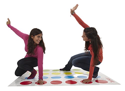 Twister, Geschicklichkeitsspiel für Kinder & Erwachsene, Familienspiel, Partyspiel, lustiges Spiel für Kindergeburtstage, 2-4 Personen, ab 6 Jahren