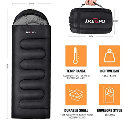 iregro schlafsack IREGRO Schlafsack, 3-4 Jahreszeit. Schlafsack