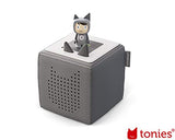 Toniebox Starterset anthrazit grau: Toniebox + Kreativ-Tonie - Der tragbare Lautsprecher für Tonies Hörfiguren und Kreativ Tonies - Für Kinder ab 3 Jahren - DEUTSCH