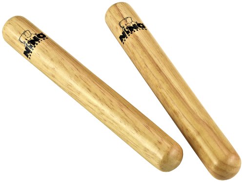 Nino Percussion NINO502 Paar Claves aus Holz Größe Small