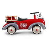 Baghera Speedster Feuerwehr | Rutschfahrzeug Feuerwehrauto für Kinder mit zahlreichen lebensechten Details | Rutschauto für Kinder ab 1 Jahr