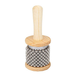 Kinder Holz Cabasa Handshaker Percussion Musikinstrument Lernspielzeug Geschenk