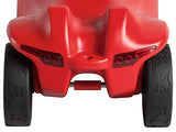 BIG-Bobby-Car-Neo Rot - Rutschfahrzeug für drinnen und draußen, Kinderfahrzeug mit Flüsterreifen im modernen Design, für Kinder ab 1 Jahr