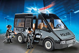 Playmobil 6043 - Polizei-Mannschaftswagen mit Licht und Sound