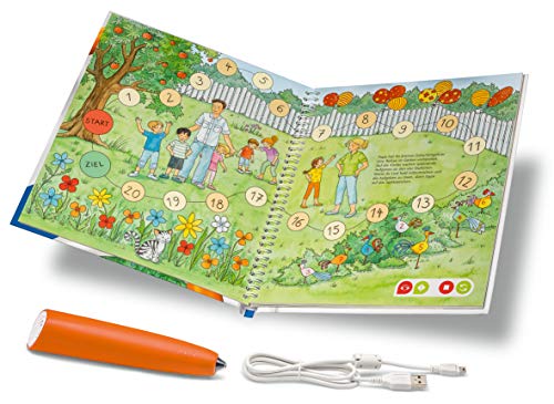 Ravensburger tiptoi 00803 - Starter-Set „Stift und Erste Zahlen-Buch“ von Ravensburger ab 4 Jahren / Erstes Verständnis von Zahlen und Größen entwickeln