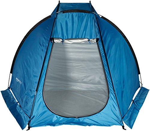 amazon basic zelt Strandmuschel mit Stangen