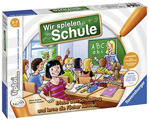 Ravensburger tiptoi 00733 - "Wir spielen Schule" / Spiel von Ravensburger ab 5 Jahren / Erlebe interaktiv einen kompletten Schultag